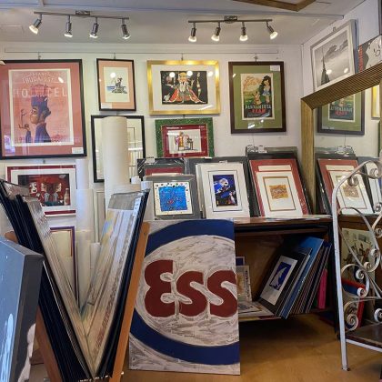 negozio di cornici a torino